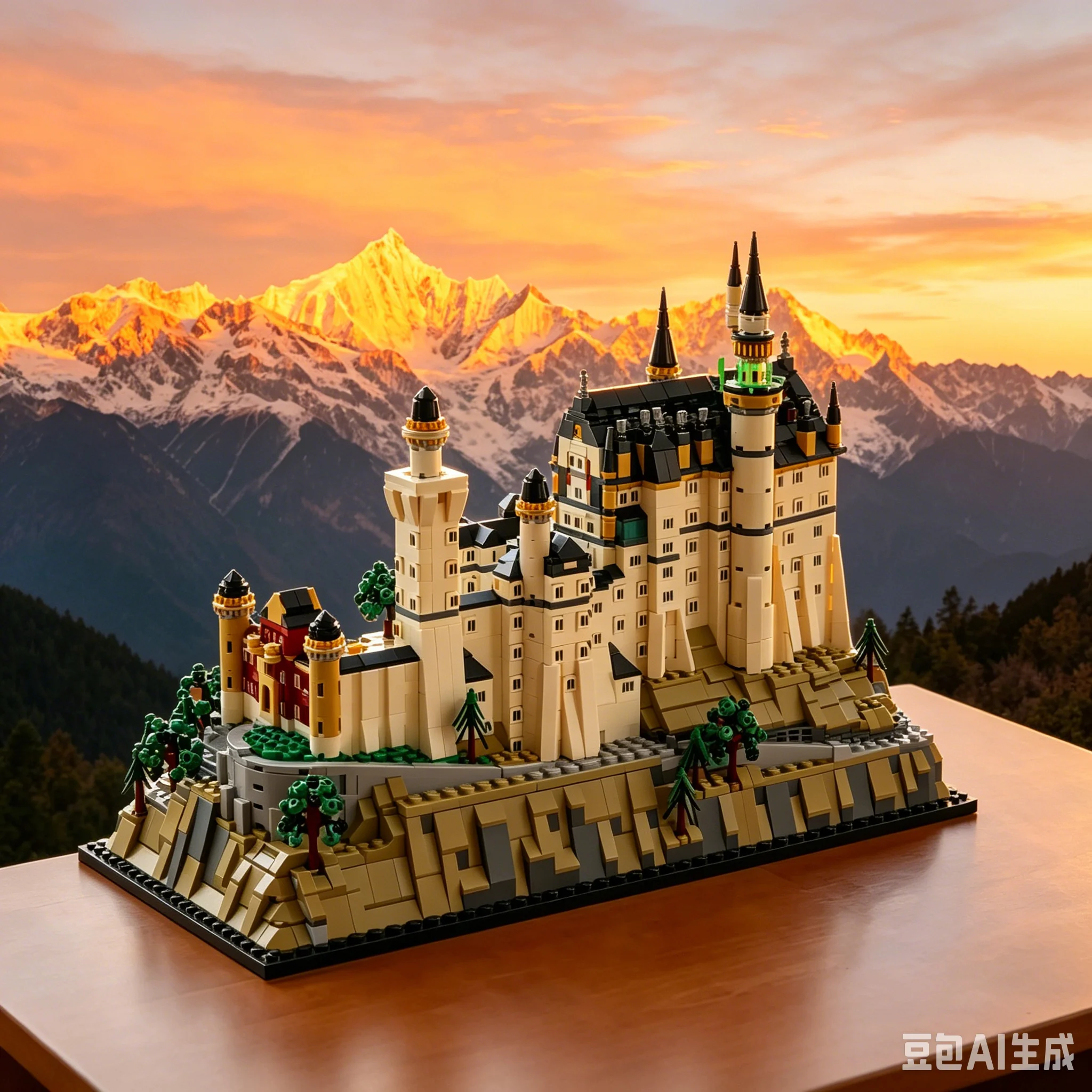 

3455PCS Landmark Building Block Set suitable for men and women adult holiday Gifts Party Gifts