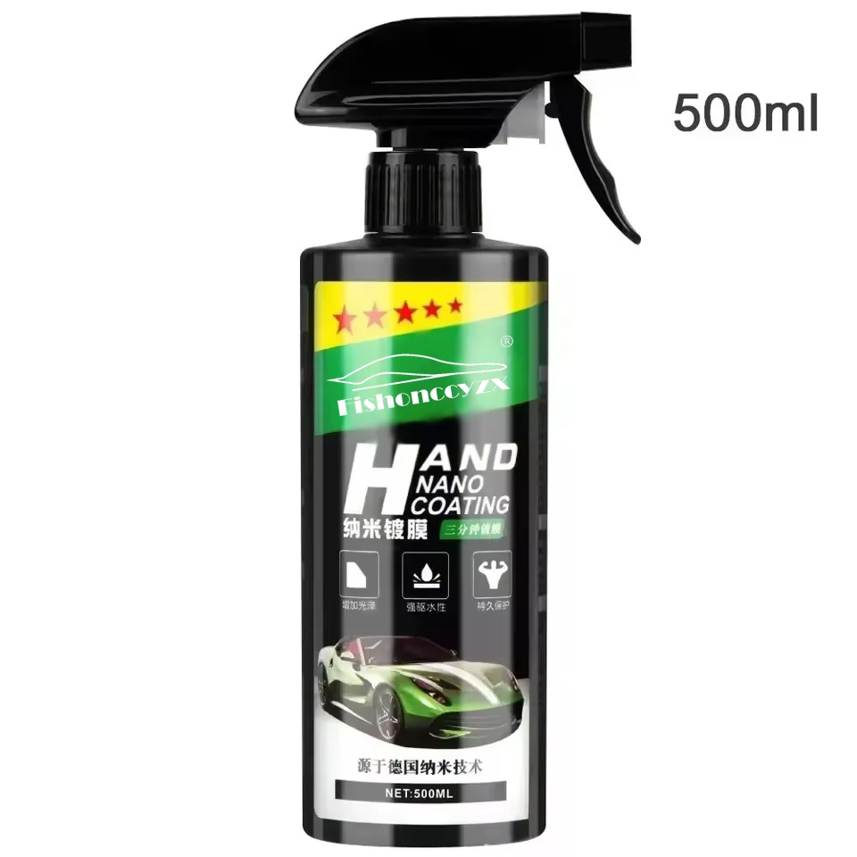 Nano-Keramik, 100 ml – 500 ml, Autobeschichtung, Auto-Detaillierungsprodukte, Flüssigkeitsspray, Politur, Wachsfolie, Farbpflege, Schutz-Set, Zubehör