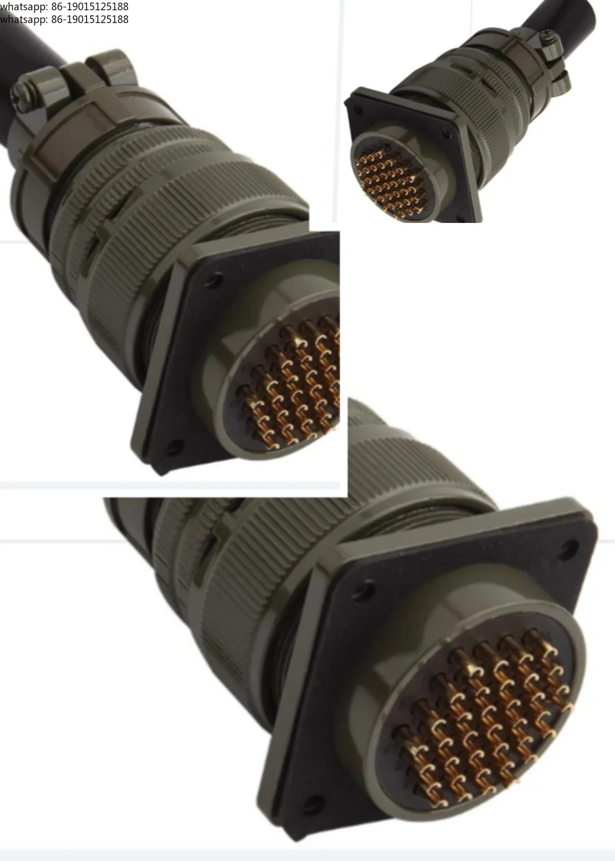 New 2026 Factory Direct Sales  MS-5015 Aviation plug 37-pin MS3106A-28-21P, MS3102A-28-21S connector