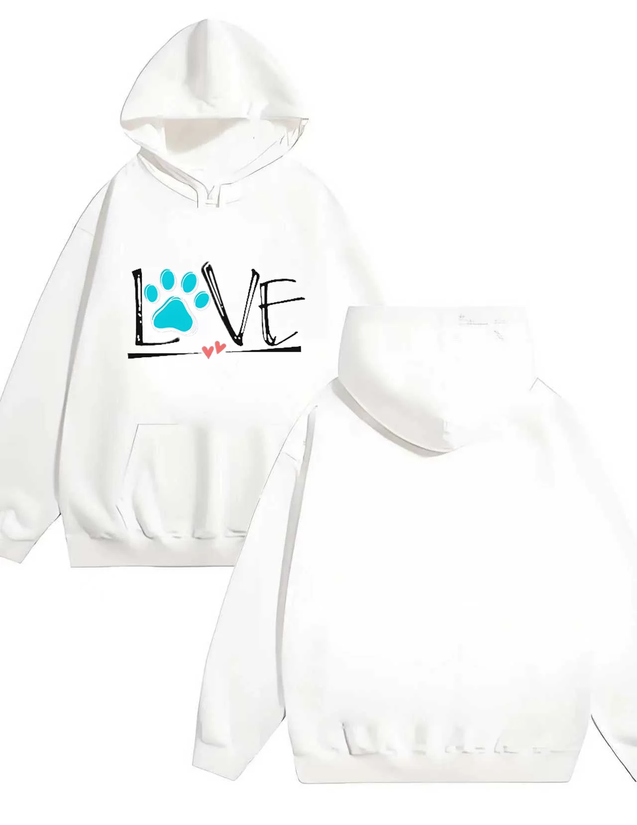 2025년 신상 트렌디 잭앤존스 월드와이드 프린트 330G 헤비 듀티 후드 스웨트셔츠 캐주얼 유니섹스