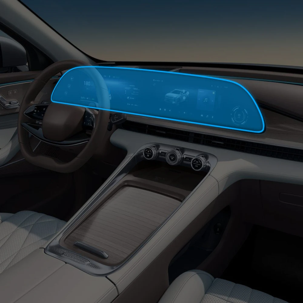 for OMODA 9 SHS 2026 2025 2024 TPU Car Dashboard Screen Protector Transparent Film Anti-Scratch GPS Navigation Pre-cut PPF Cover