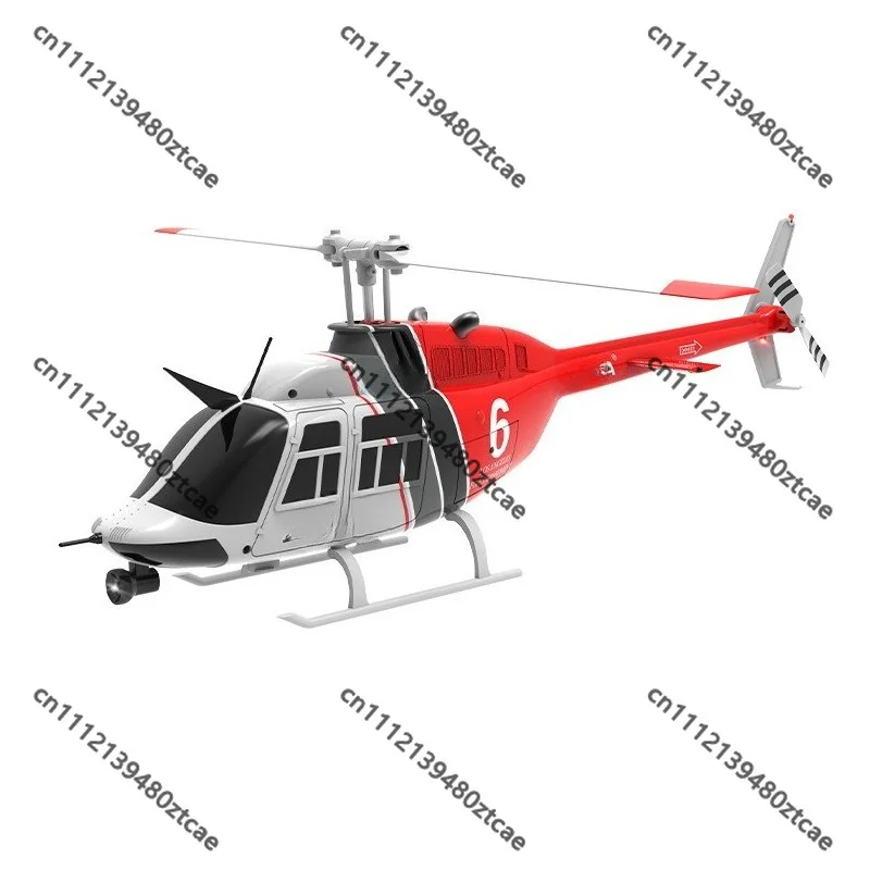 C138 6CH Single Rotor Flybarless Helicopter Altitude Hold Hobby RC Toy Aircraft