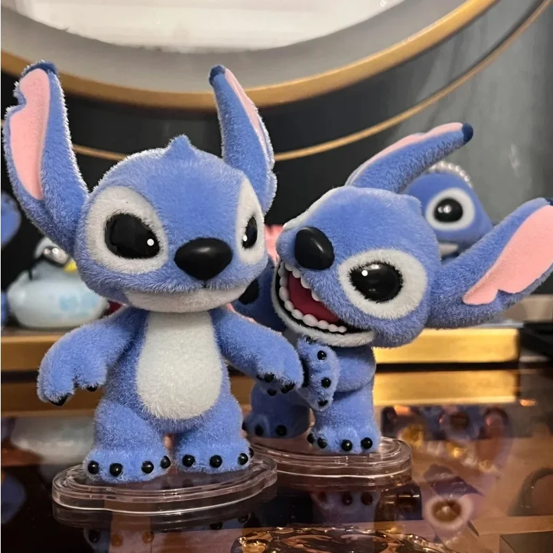 

Disney Lilo & Stitch Series Star Adventure флокированная глухая коробка милая фигурка Стич Коллекционная модель Настольный декор аниме подарки