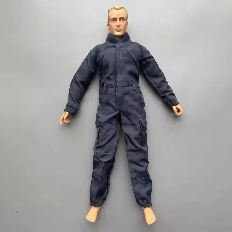 1/6 Skala Spielzeug Männlicher Soldat Blauer Overall Uniform Kleidung Modell Geschenk für 12'' Action-figuren Körper Puppe Zubehör