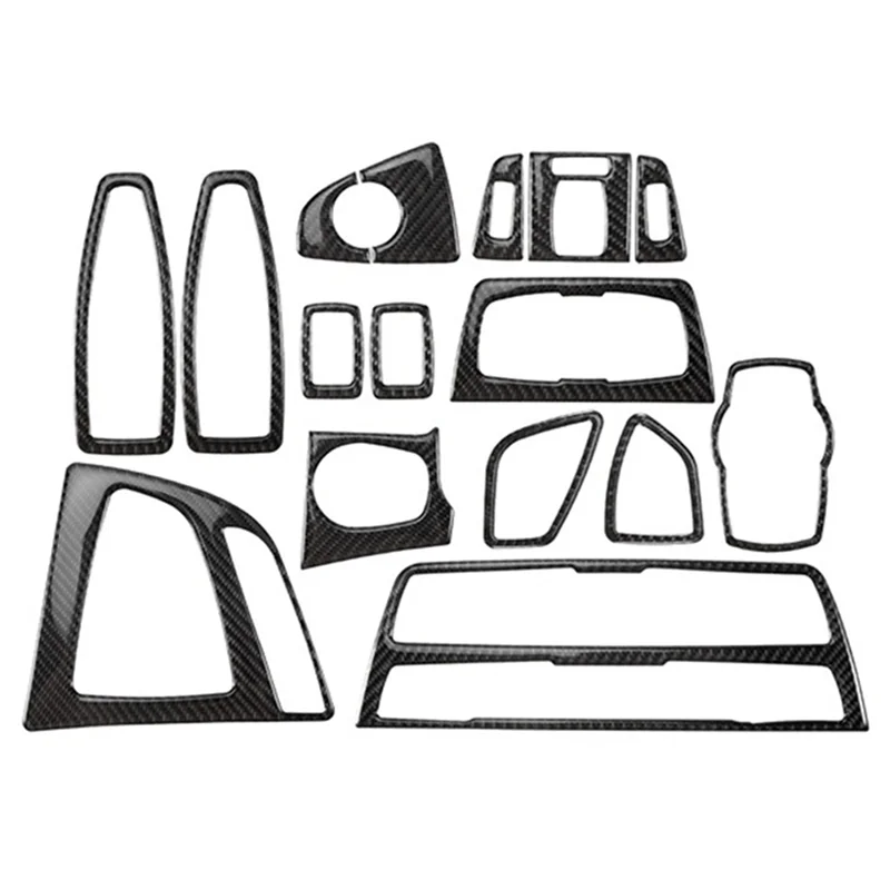 

AASS-Carbon Fiber Full Set Interior Accessories For BMW 3 Series F30 F31 2013-2018 GT F34 4 Series F32 F33 F36 2014-2018 LHD