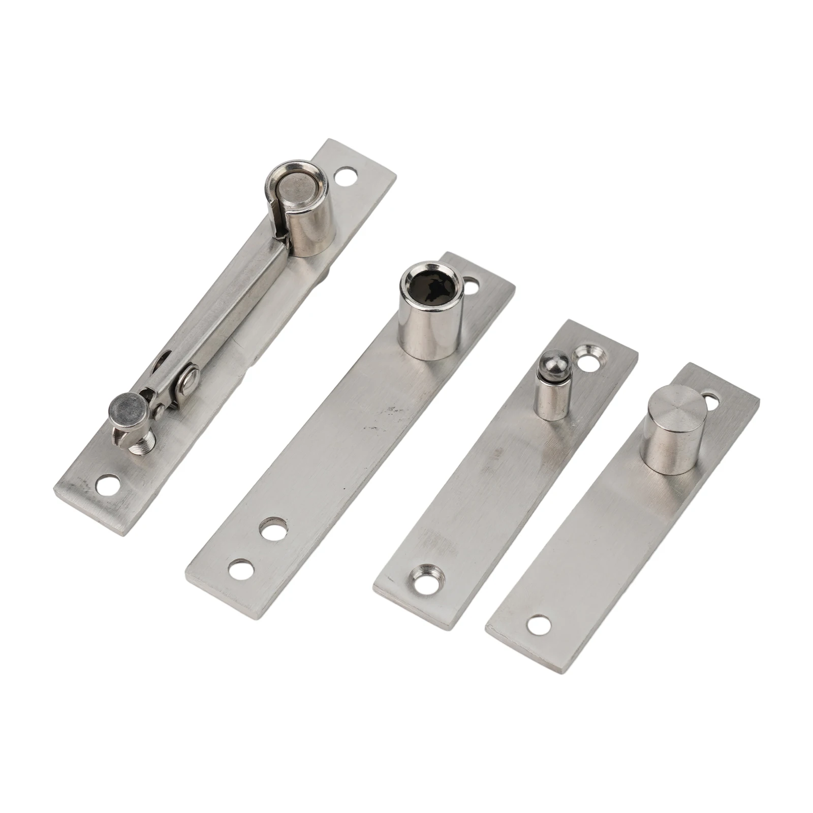 For 360 Degree Pivot Hinges for Concealed Bookcase Doors with Stainless Steel Material and Floor Supported Weight Bearing Design