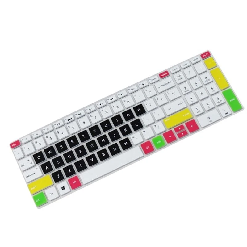 Силиконовая клавишная крышка кожи для звездного 15S-DY0002TX CS1006TX Ноутбуки защиты от разливов, повышающих долговечность