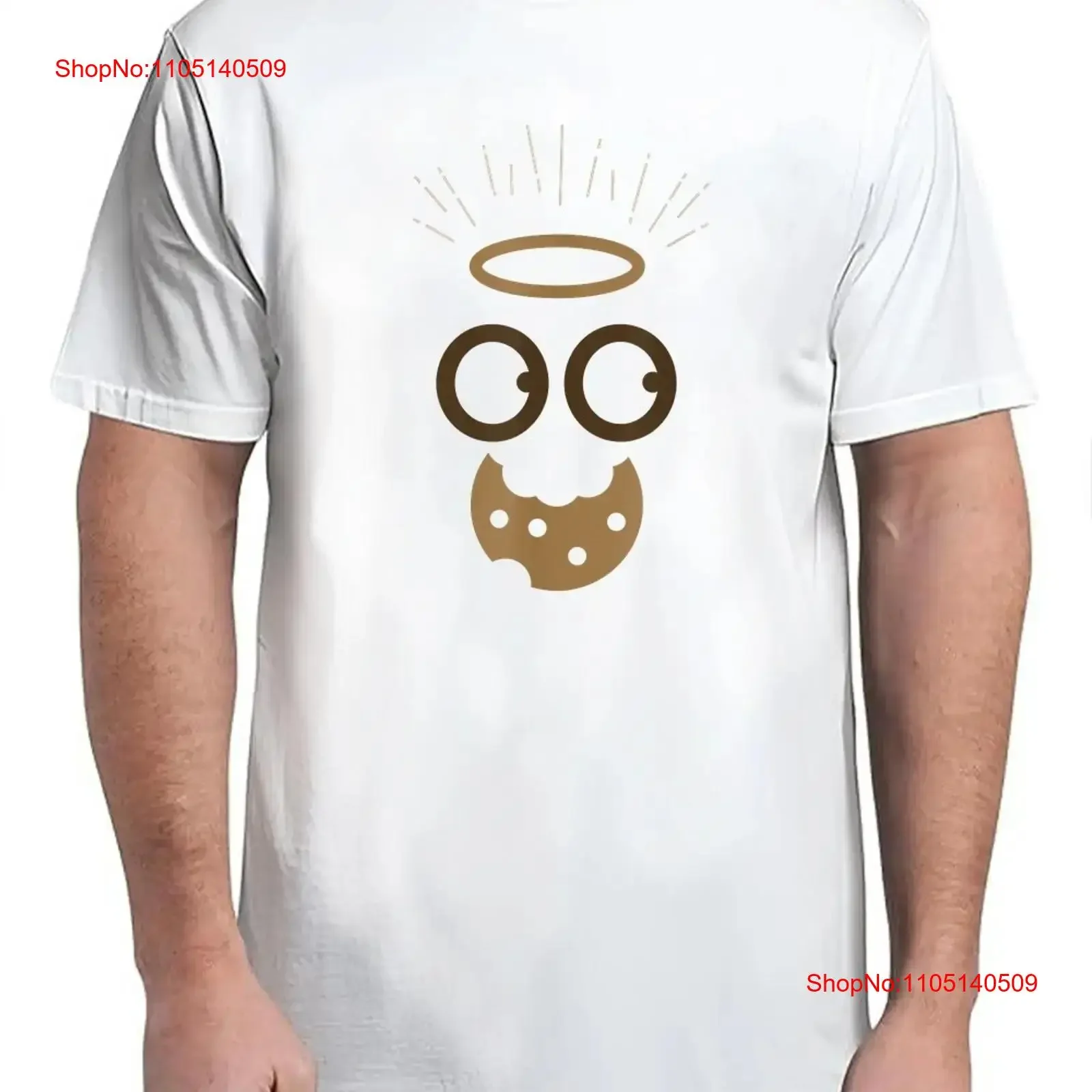 

Футболка с талисманом Cookie для взрослых, S 4XL, винтажная стираная слегка мягкая дизайнерская одежда с рисунком, удобная дышащая уличная одежда