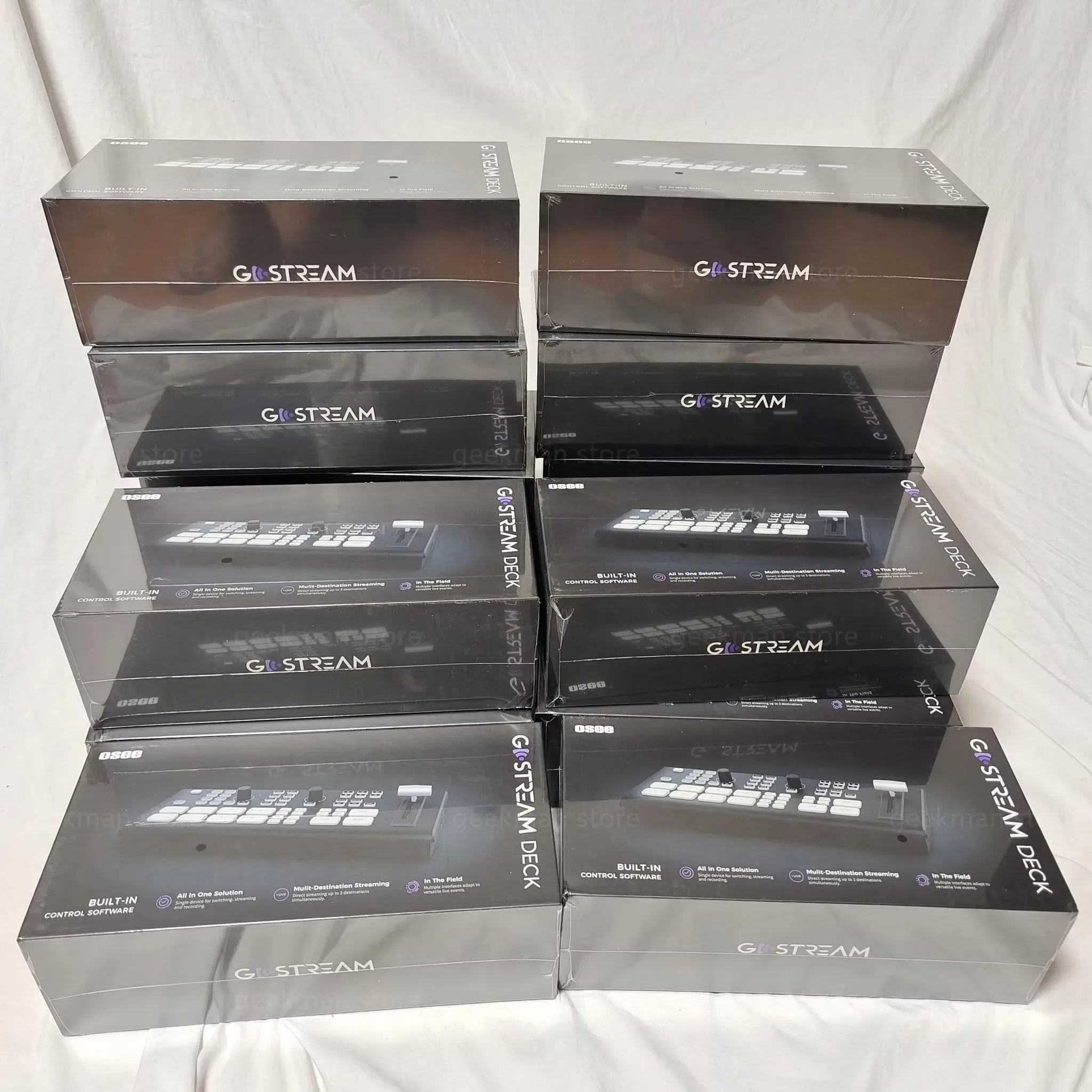 Osee GoStream Deck HDMI- USB2.0 Video Mixer Switcher Capture Card Box مع NDI محول الفيديو القابل للتحديث خلاط للبث المباشر