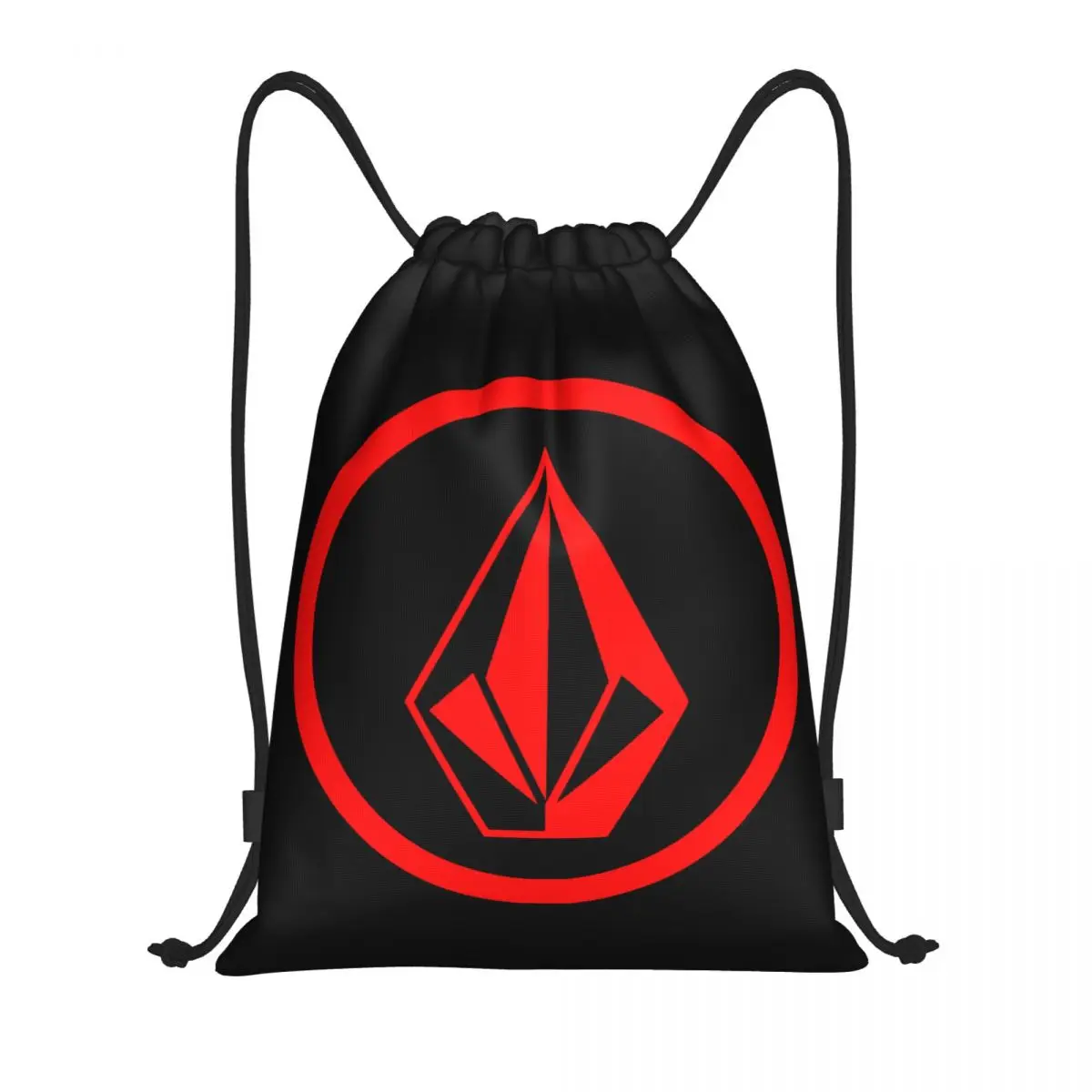 Custom Volcoms Skate Stone Drawstring Bag Women Men Foldable Gym Sports Sackpack Boardsports Surfboard Training Backpacks