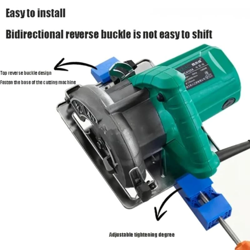 Posicionamiento mano circular eléctrica ajustable CLAMP ARCHIVOS CUIRIDAD RÁPIDA PARA CUTO PRECISO EN METALES Y