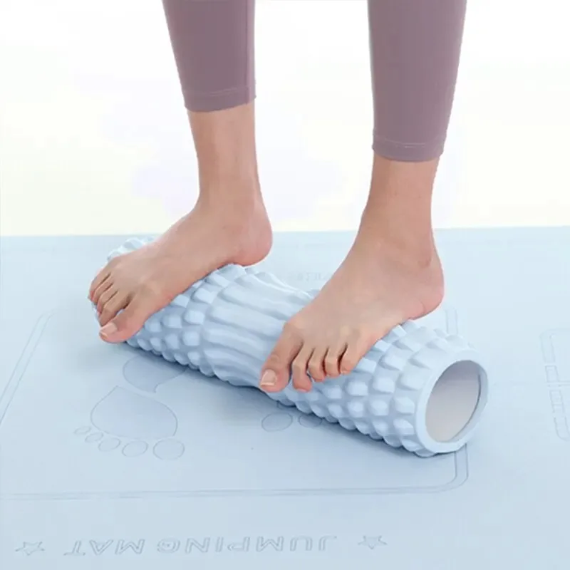 1pc Mini Yoga Massage Wheel Column, Deep Tissue Foam Roller, Suitable For Body Relieve, Muscle Soreness, Pilates