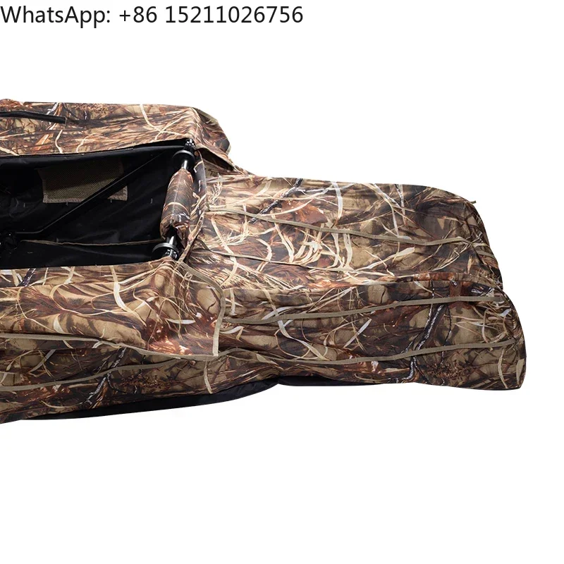 Layout Duck Foldable Waterproof A Frame Camouflage Layout Blind Hunting Tent