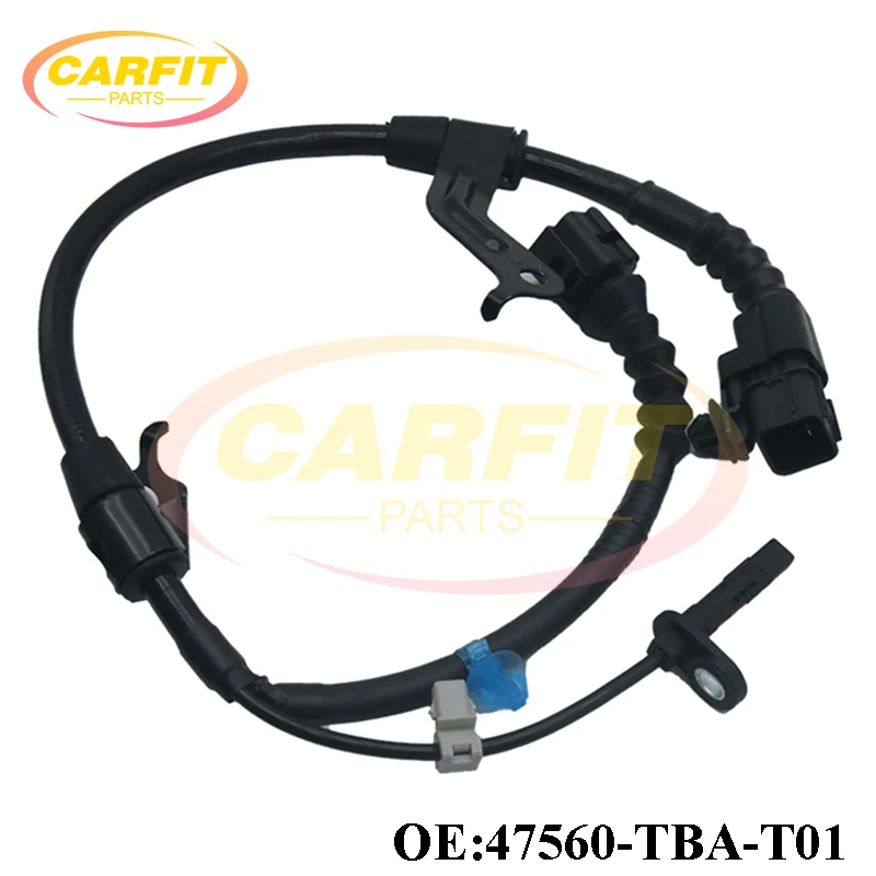 High Quality New OEM 47560-TBA-T01 47560TBAT01 Rear Left ABS Wheel Speed Sensor For Honda Civic 1.5L 2.0L 2016-2022 Auto Parts