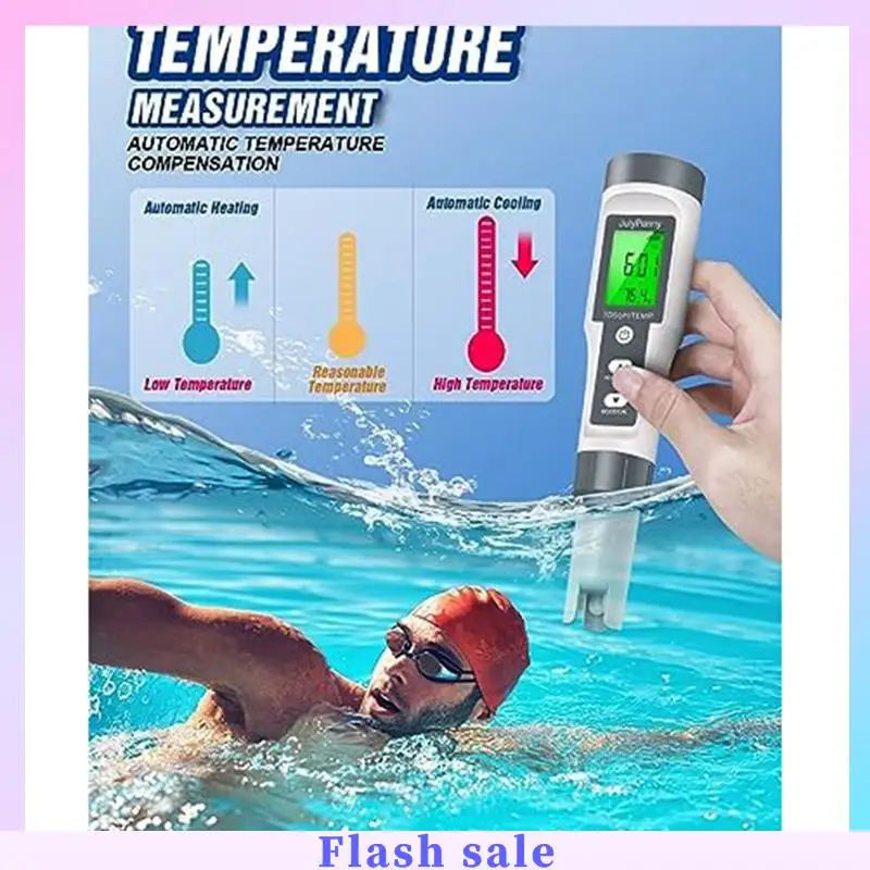 

A06R 1 PCS TDS/PH/Temperature PH Water Meter ABS 0.01 High Precision Water Quality Digital PH Tester With ATC, PH Tdswater Teste