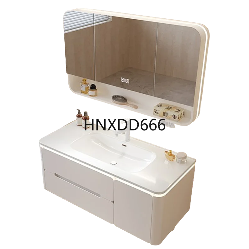 

Белый свет, роскошный шкаф для ванной комнаты, современный классический отель, туалет, шкаф для ванной комнаты, зеркало, мебель для шкафа Salle De Bain