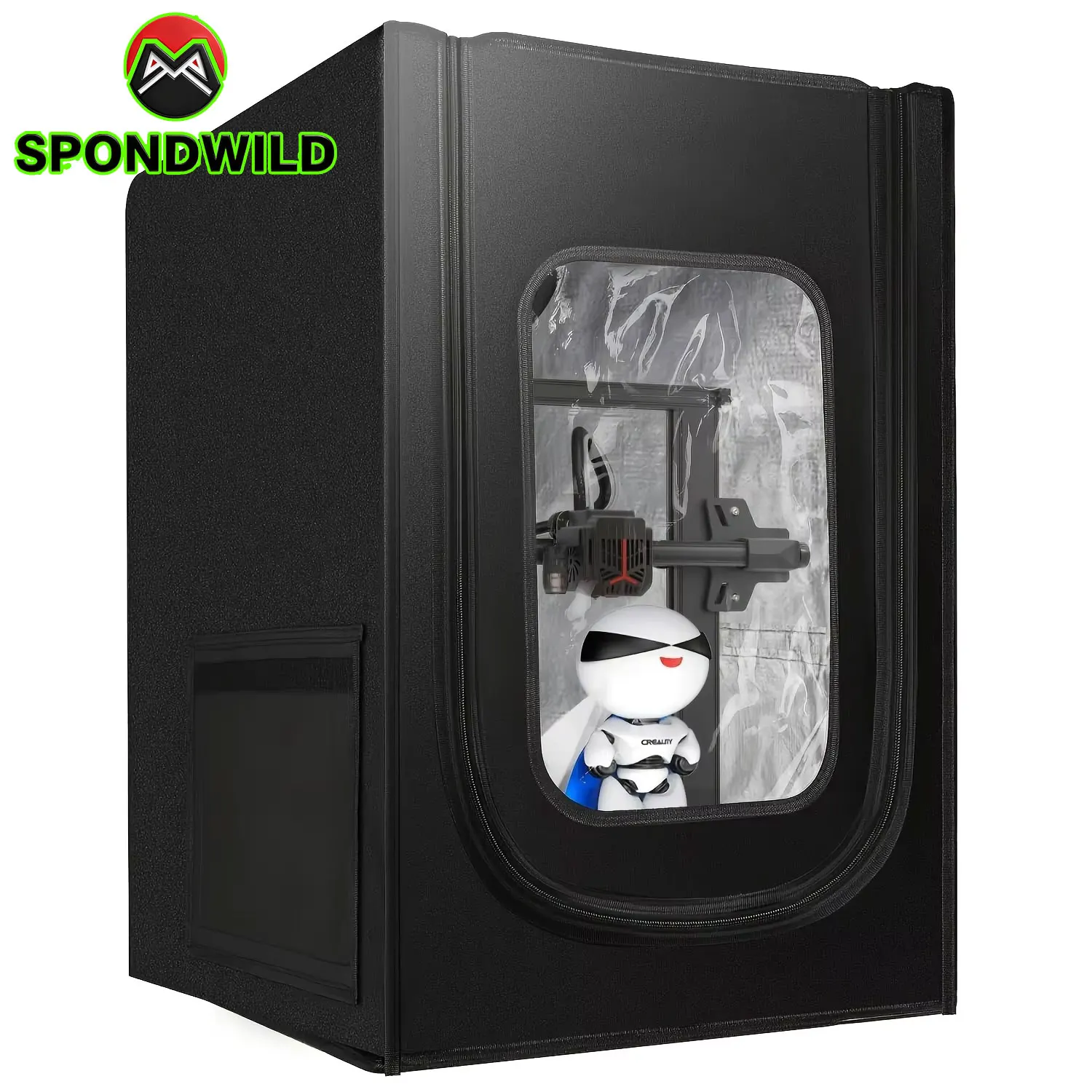 for Creality 3D Printer Enclosure for Ender 3/3V2/3Pro/3S1/5/5Pro Fireproof & Soundproof   Easy Install 3d Printer Cover Housing
