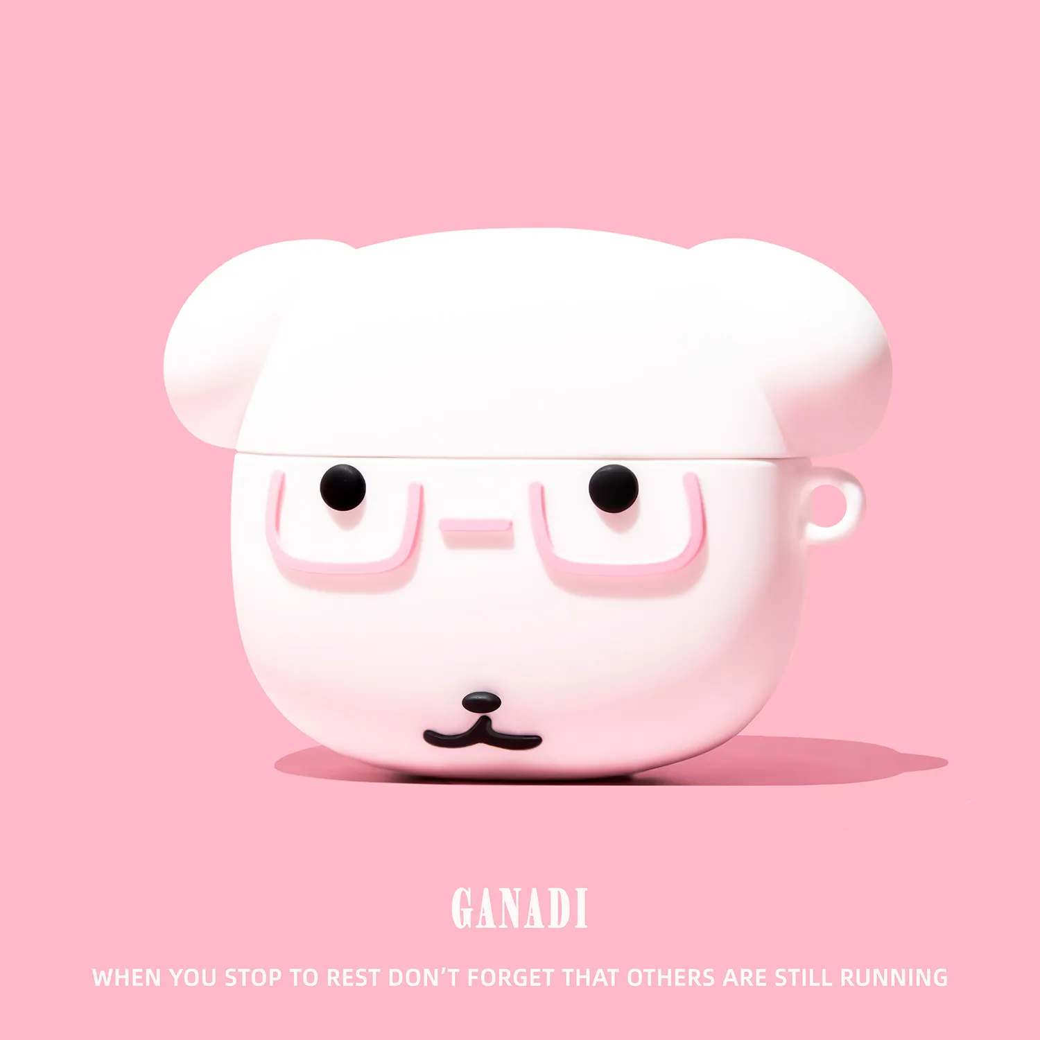 New Kawaii 3D Big Head Dog Silicone Earphone Case Shockproof for Apple Airpods 3 4 Cover Airpods Pro2 Pro3 Headphone Case Cover