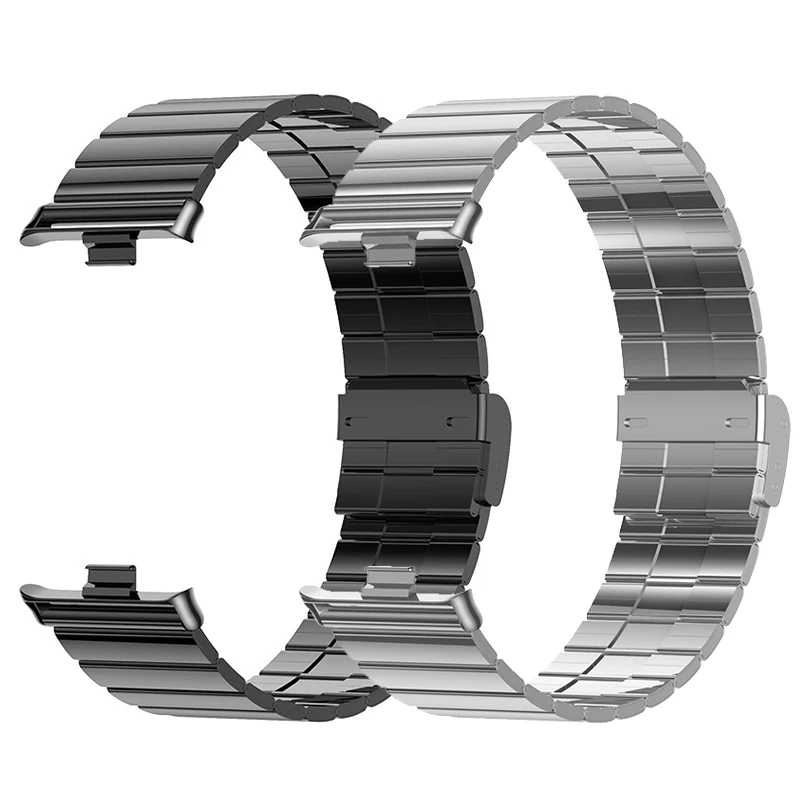 Ремешок из нержавеющей стали для Xiaomi Mi Band 9 Pro, металлический ремешок для Redmi Watch 4, браслет для xiaomi Band 8 pro, браслет Correa