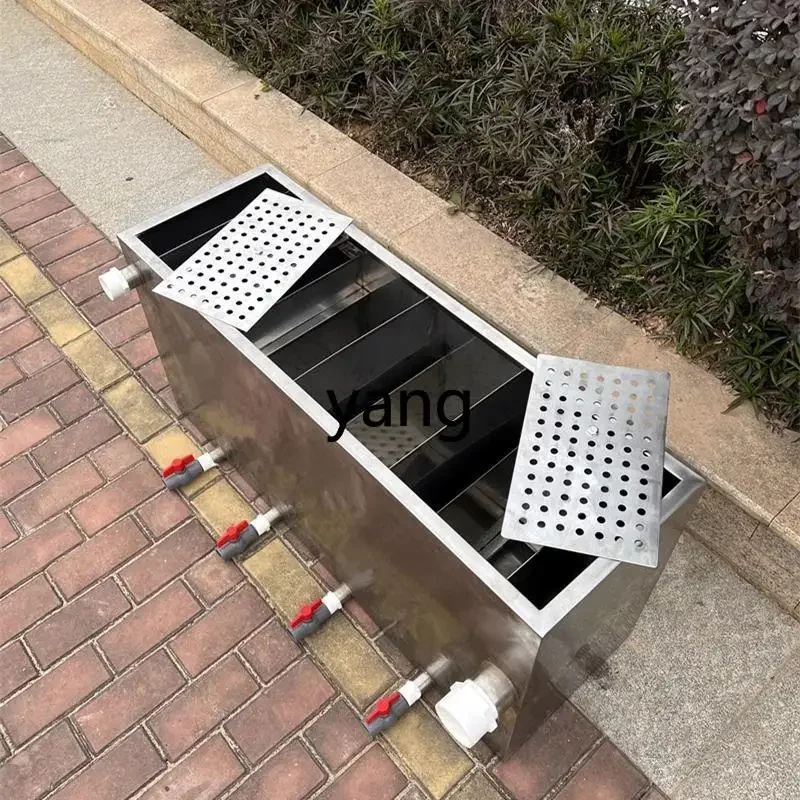 yjq stainless steel fish pond filter Koi water circulation system filter tank