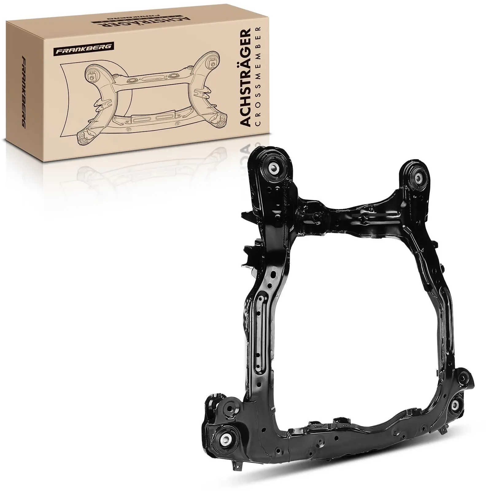 Frankberg 1x Asbehuizing Asdrager motor drager vooras voor KIA Sportage Hyundai Tucson 2.0L 2004-2010 62405-2E000 624052E000