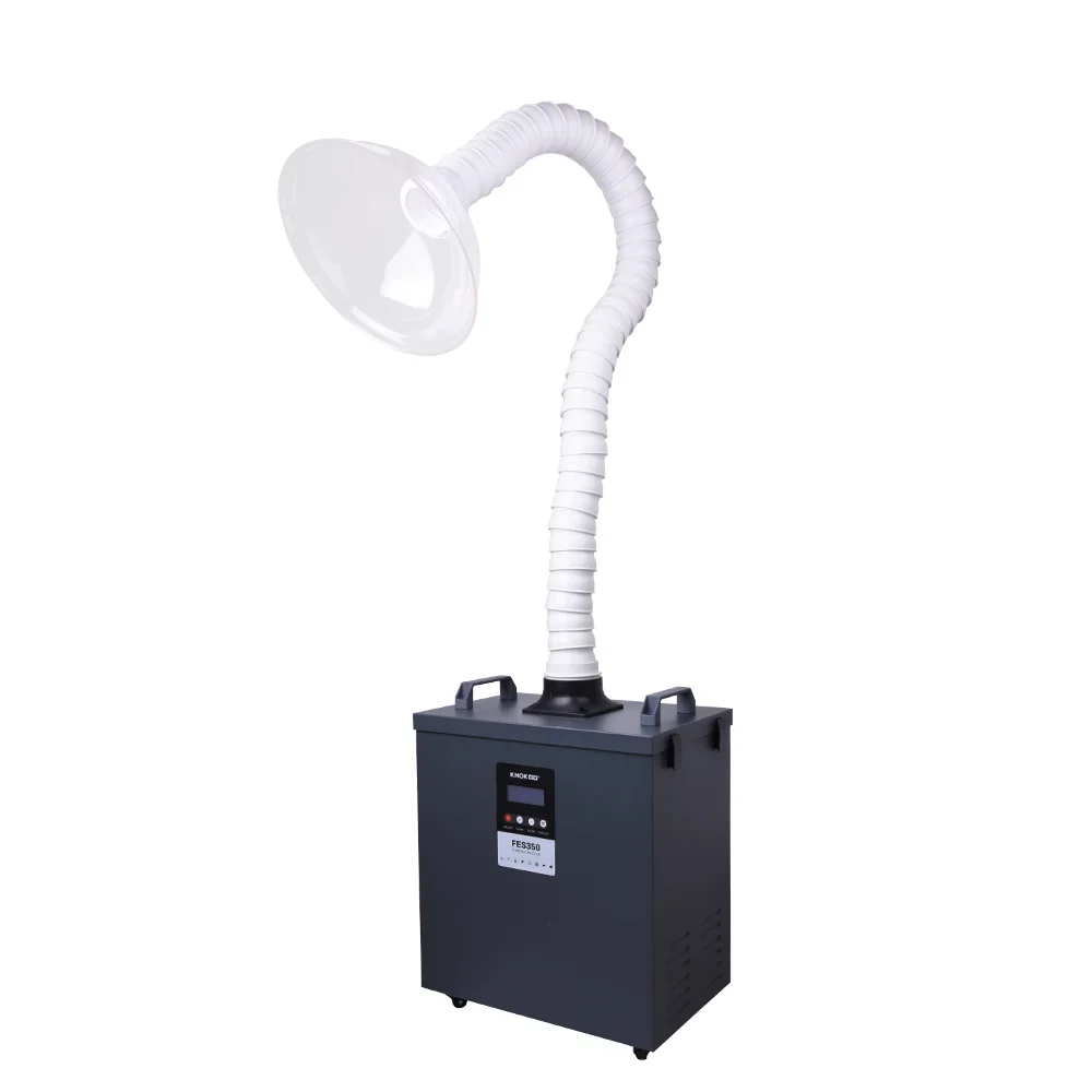 Heavy Compact Solder Smoke Purifier Easy Maintenance 4-Stage Filtration Unit Protein Corrected Smoke Purifier
