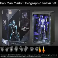 Iron Man Mk1-7 Mark Hall Action Figure Avengers Tony  Of Armor Set Of 1-7  Stark Legends Original Zd Modeldoll Toys Gift