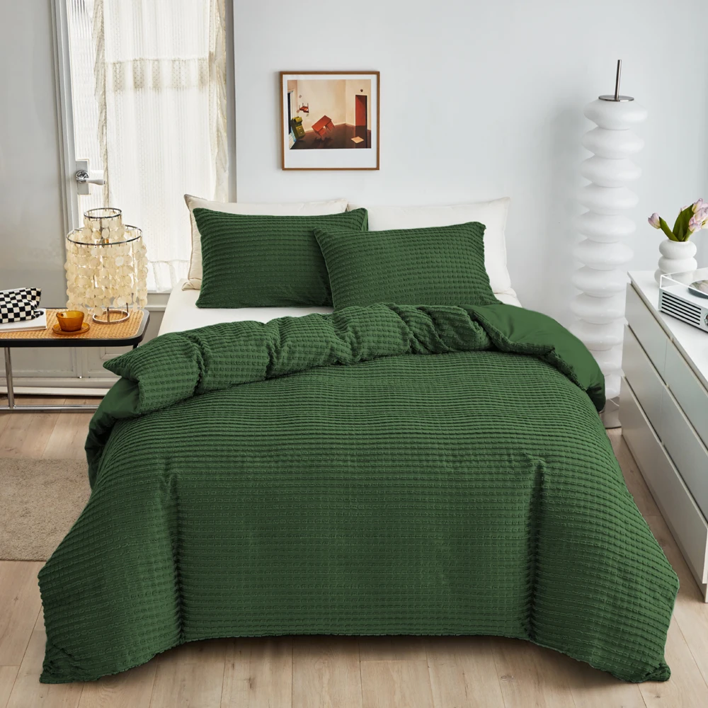 

Duvet Cover Bedding Set Twin Full Queen King Size 135x200 Nordic Quilt Cover 240x220 Double Single Velvet Dots Bed Linen 200x200