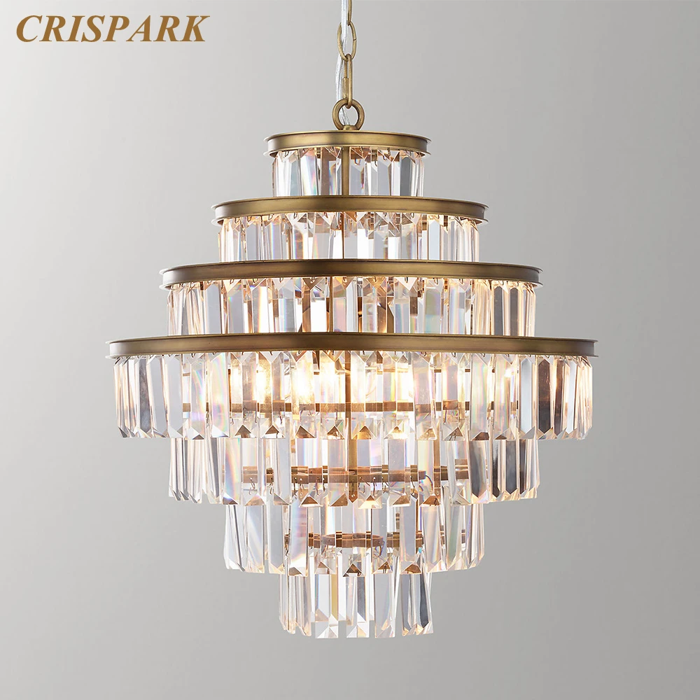 

Modern Crystal Chandelier for Living Room Luxury Round Hanging Lamp Alaine Clear Crystal Pendant Light Fixture Bedroom Lustres