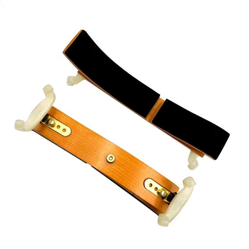 4/4 3/4 1/2 violin maple wood violin shoulder rest Pad Support Adjustable Fiddle Shoulder Rest violin Accessories - Image 5