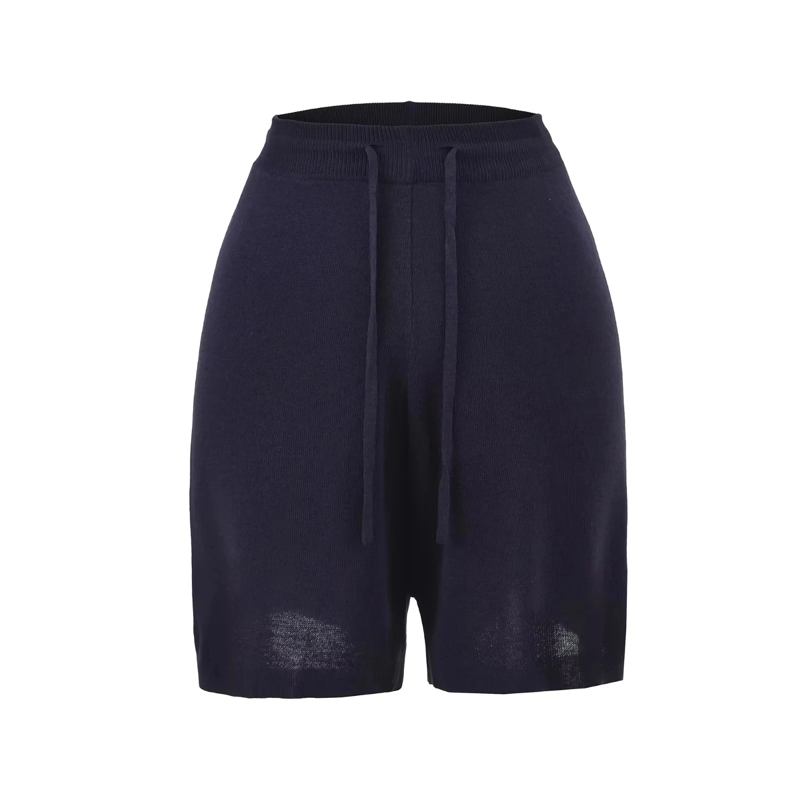 Loose Knitted V-Ne Cardigan High Waist Straight Leg ort Pants Set Summer 2025 Casual Comfortable Women's Faion