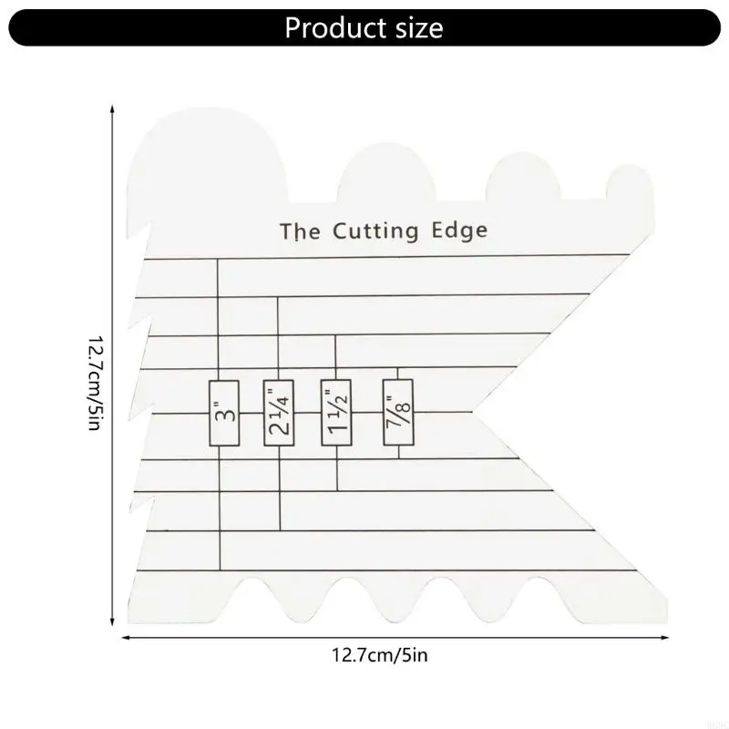 W89C حاكم القطع حاكم خياطة خياطة حاكم الترقيع الحاكم على الحرف