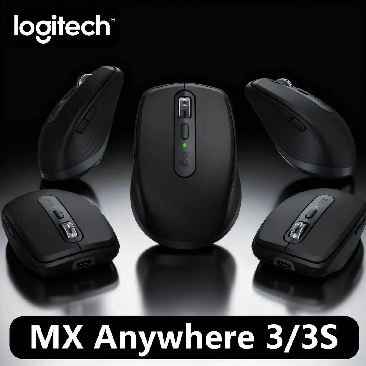 

Беспроводная мышь Logitech MX Anywhere 3S, версия Mac, Bluetooth, бесшумная, портативная, офисная, Apple Pink Girl