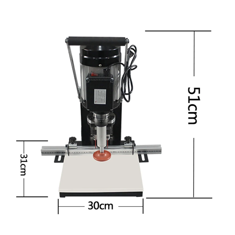 Portable Drilling Hole Machine Cabinet Furniture Plate Drill Hole Punching Machine Hinge Drilling Machine 220V 1100W 2840R/Min