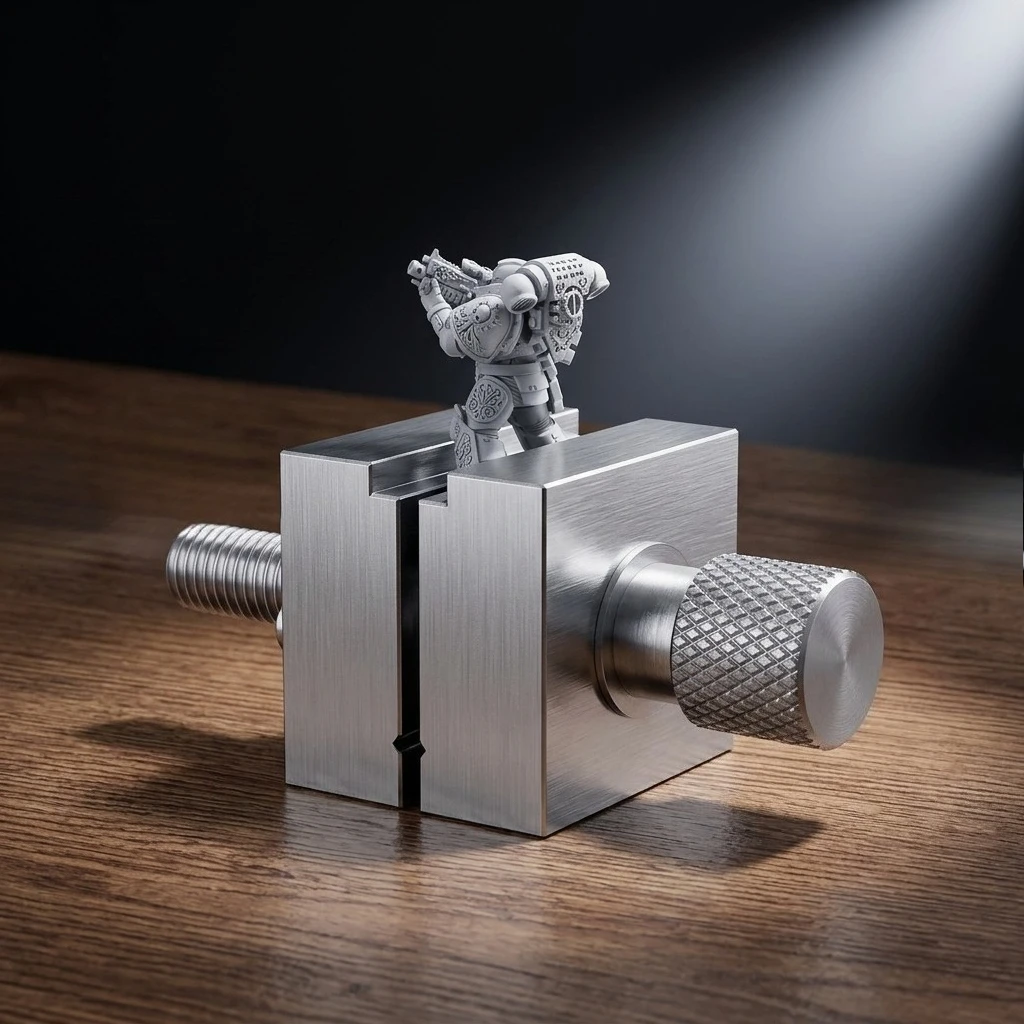 Mini Bench Vise Stainless Steel Precision Bench Clamp Metal Table Vise Model Figurine Making Auxiliary Fixture DIY Hand Tool