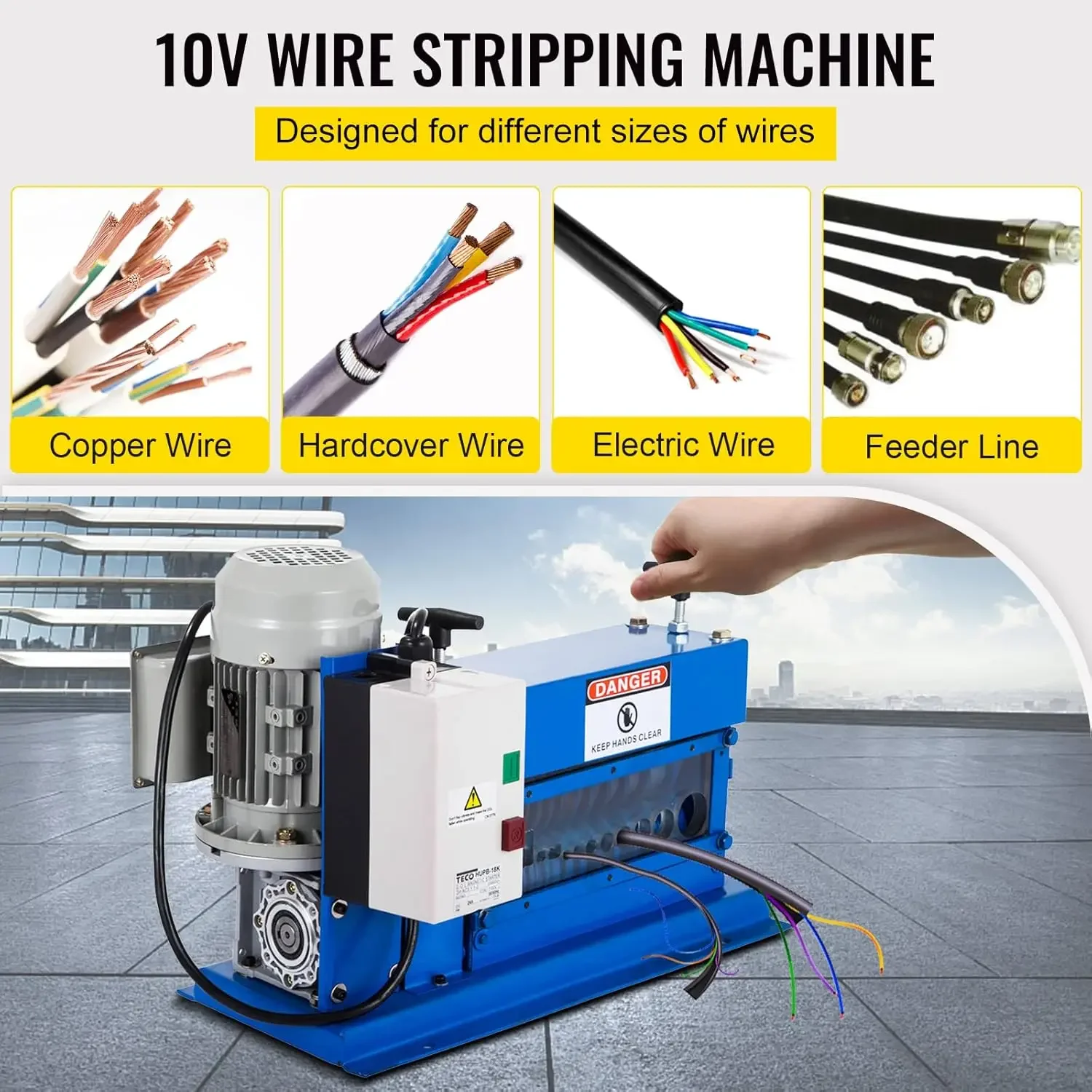 Cable Wire Stripping Machine 18 AWG - 1