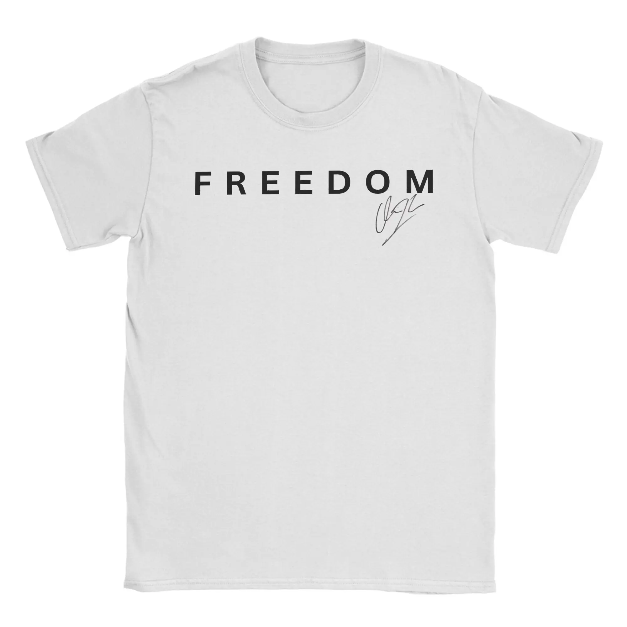 

Футболка FREEDOM Charlies Kirks, мужская потрясающая хлопковая футболка с круглым вырезом, футболки с короткими рукавами, подарок на день рождения, топы