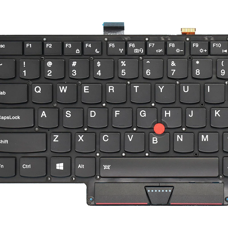 Clavier d'ordinateur portable rétro-4.2 pour Lenovo ThinkSub X/s, 2014x1, version anglaise et russe, type Carbon Gen 2 20A7 20A8