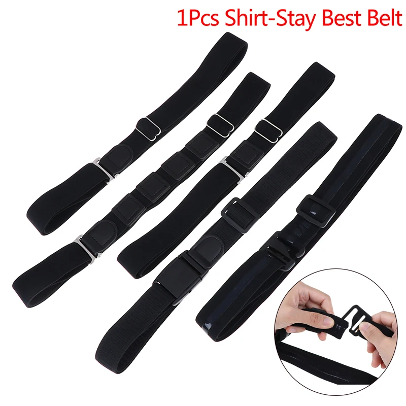 

1Pcs Shirt Stays Men Braces Women Belt Tuck Shirt Holders Near Adjustable Shirt-Stay Suspenders Shirt-Stay Best Belt