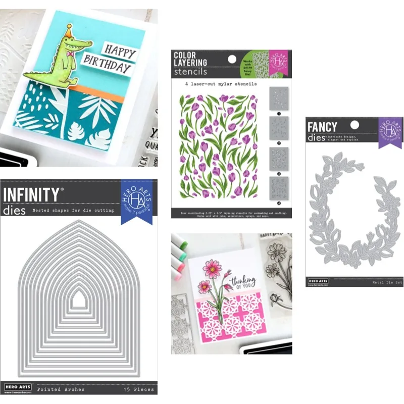 The Shape of a House Is Triangular or Rectangular Metal Cutting Dies & Stamps & Stencil Scrapbook Diary Decoration Stencil 2026