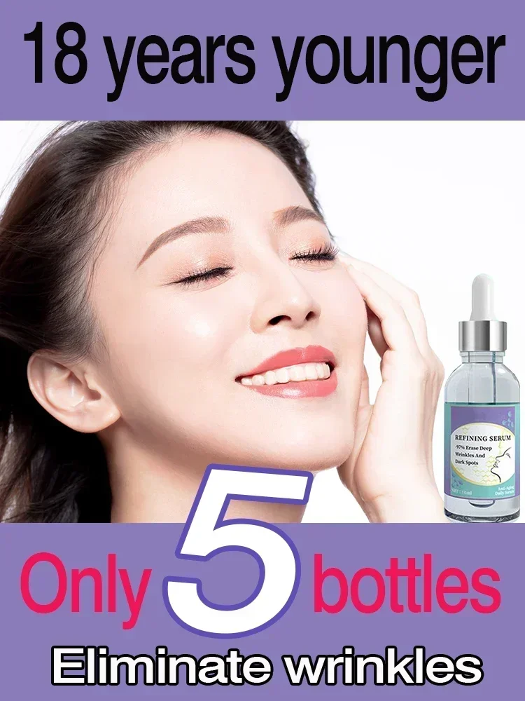 Face Moisturizer Anti Aging Serum Anti-wrinkle Facial Serum Remove Wrinkles Fine Lines Around The Eyes Crow Feet Neck Wrinkle