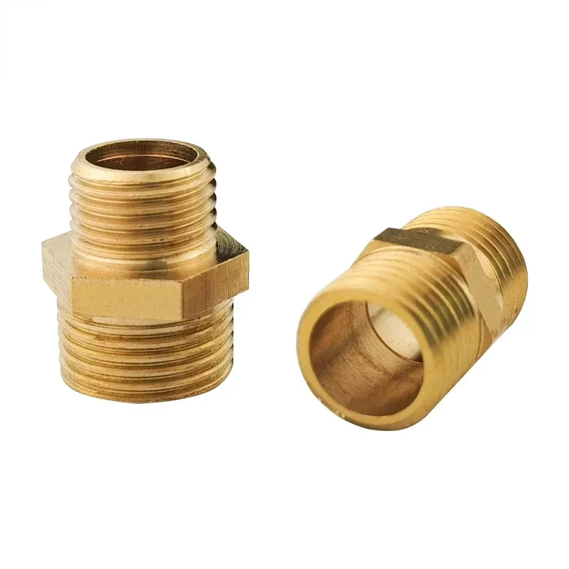 النحاس الأنابيب عرافة الحلمة المناسب مقرنة سريعة محول 1/8 1/4 3/8 1/2 3/4 1 ذكر إلى ذكر الموضوع سميكة اذع الشحوم التوصيل السريع #3