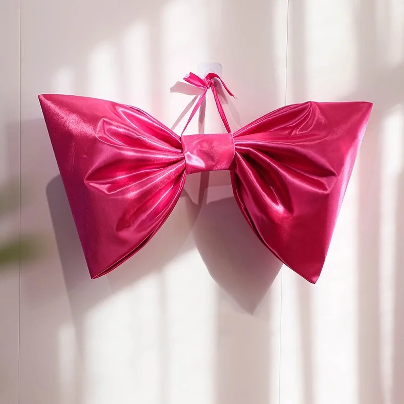 

Oversized Red Bow For Wedding Decoration Large Giant Bowknot For Window Display And Wedding Room Atmosphere Decor