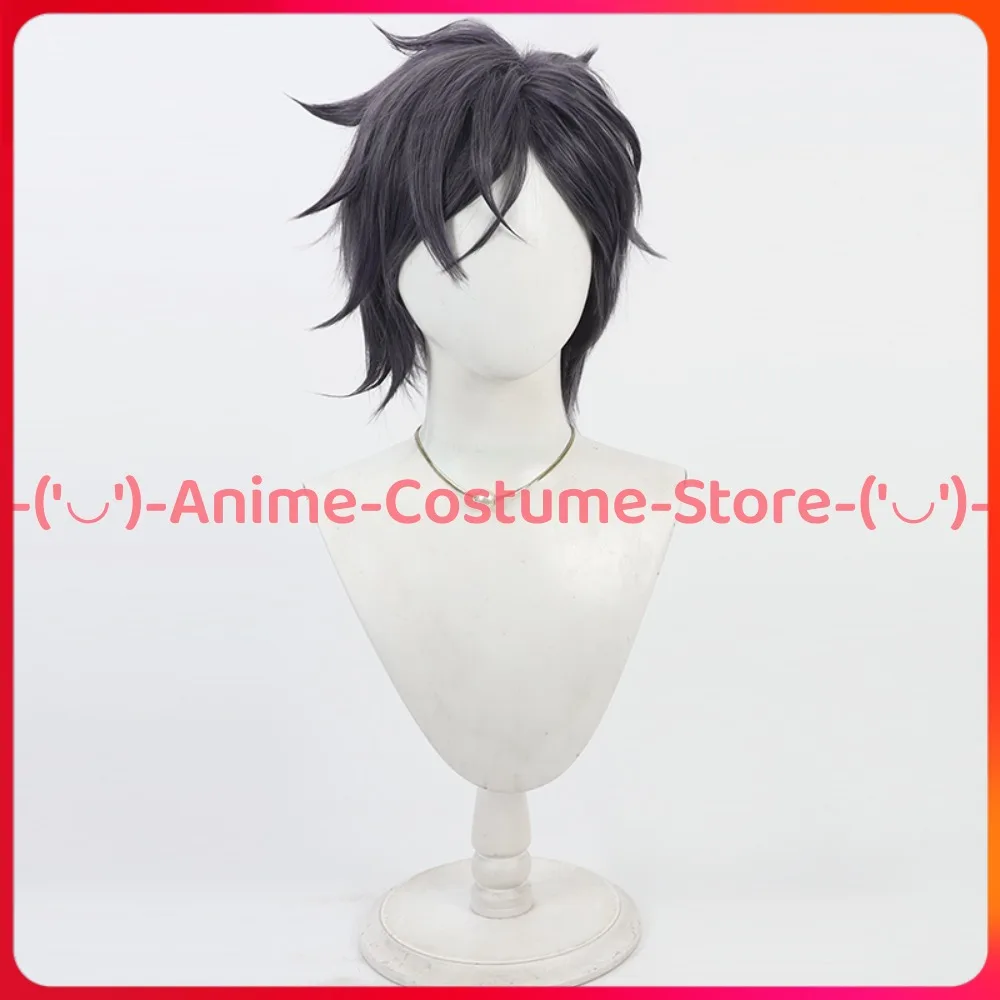 Touken Ranbu Akashi Kuniyuki 새로운 코스프레 가발 게임 캐릭터 할로윈 카니발 파티 의상 가발 내열성 합성 머리카락