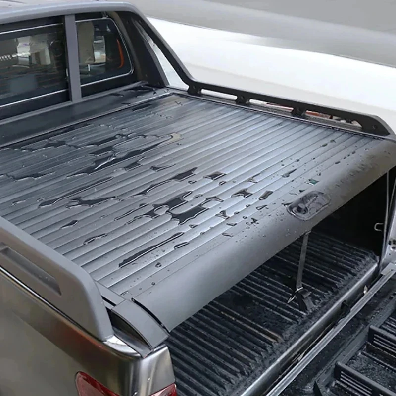 Factory Hot Selling ST Quality Auto Exterior Accessories Retractle Hard Tonneau Cover Aluminum Alloy With Password Lo