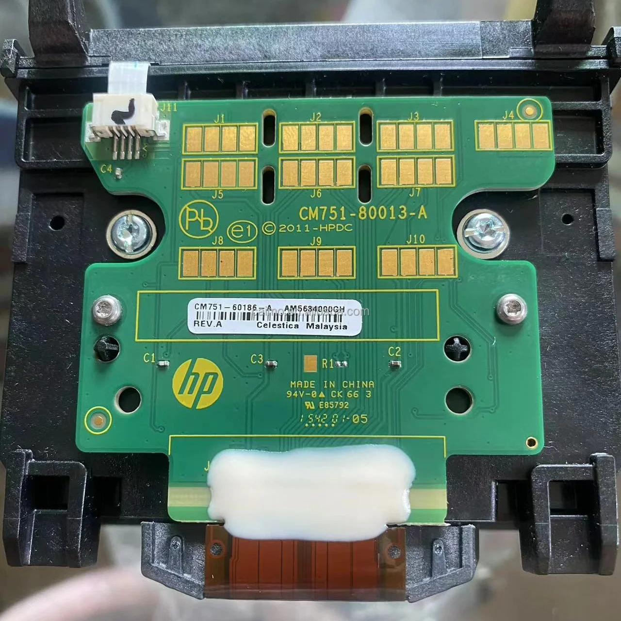 Cabeça de impressão 711 para designjet t120 t125 t130 t520 t525 t530 t120 t520 c1q10a 711 cabeça de impressão