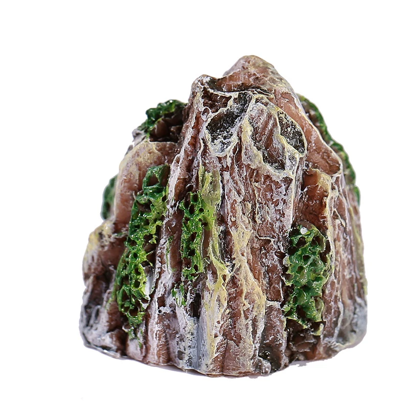 جبل صغير مصغرة وهمية حجر الاصطناعي تل اللعب بونساي الحلي الجنية إكسسوارات الحديقة ديكور المنزل Supplies بها بنفسك لوازم
