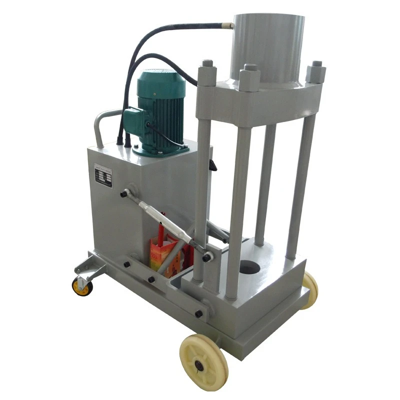 200 ton electro-hydraulic knuckle vertical shaft disassembly and assembly machine 35 type ram horn vertical shaft machine