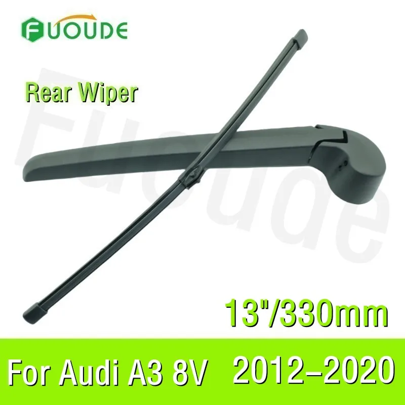 Spazzola Tergicristallo Posteriore Per Audi A3 S3 8V 13 "/330mm Auto Parabrezza Parabrezza In Gomma 2012 2013 2014 2015 2016 2017 2018 2019 2020