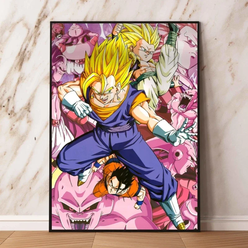 Canvas Wall Art Dragon Ball Kakarot Decor Gifts Poster Toys Classic Hanging Decorative Picture Prints and Prints Room Home